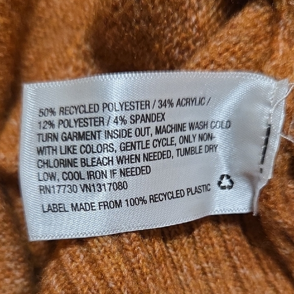 Women's Ava & Viv Tan Knit Sweater - Picture 5 of 5